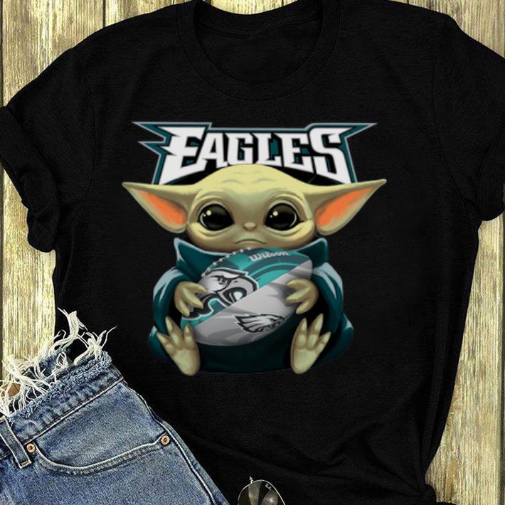 Hot Baby Yoda Hug Philadelphia Eagles shirt 4 - Hot Baby Yoda Hug Philadelphia Eagles shirt