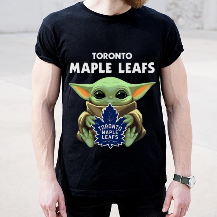 Hot Baby Yoda Hug Toronto Maple Leafs NHL shirt 4 - Hot Baby Yoda Hug Toronto Maple Leafs NHL shirt