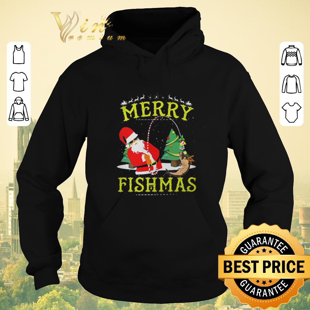Hot Christmas Santa Merry Fishmas ugly shirt 4 - Hot Christmas Santa Merry Fishmas ugly shirt