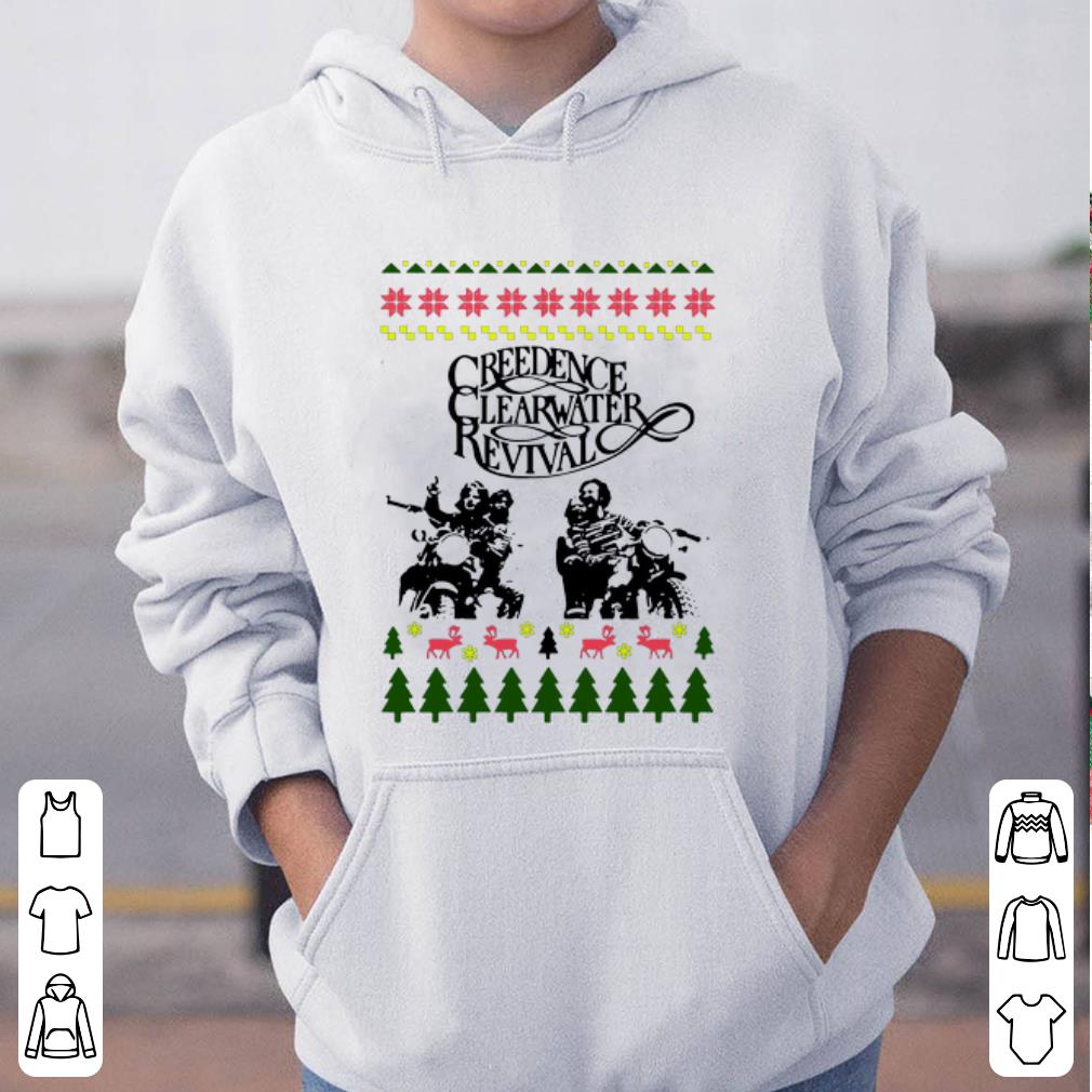 Hot Creedence Clearwater Revival Motorbike Ugly Christmas shirt 4 - Hot Creedence Clearwater Revival Motorbike Ugly Christmas shirt
