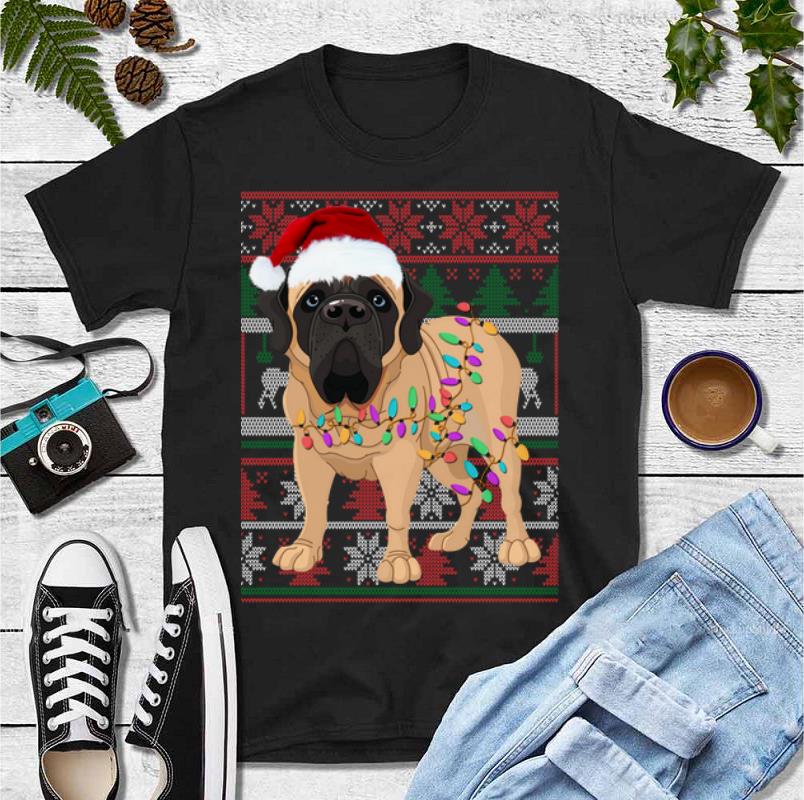Hot English Mastiff Ugly Christmas Dog Lovers shirt 4 - Hot English Mastiff Ugly Christmas Dog Lovers shirt