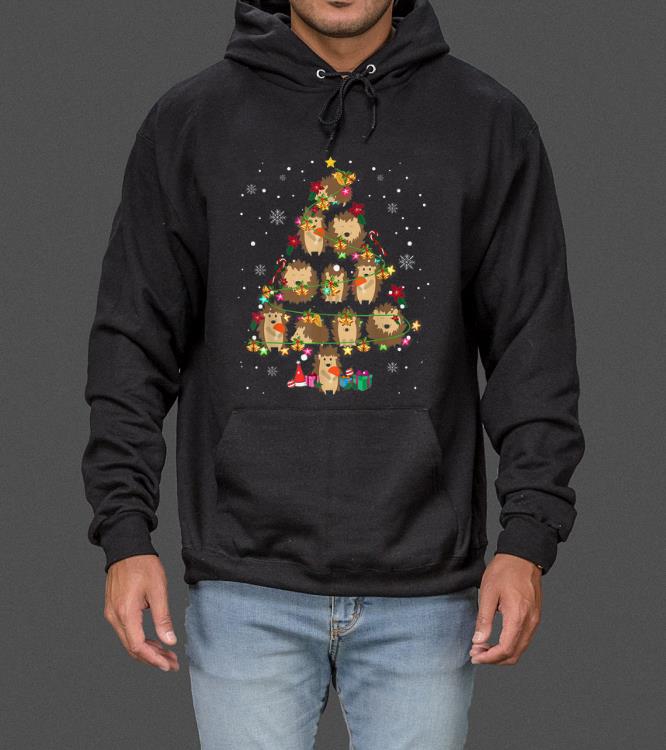 Hot Hedgehog Christmas Tree Funny Hedgehog X mas Lover Gifts sweater 4 - Hot Hedgehog Christmas Tree Funny Hedgehog X-mas Lover Gifts sweater
