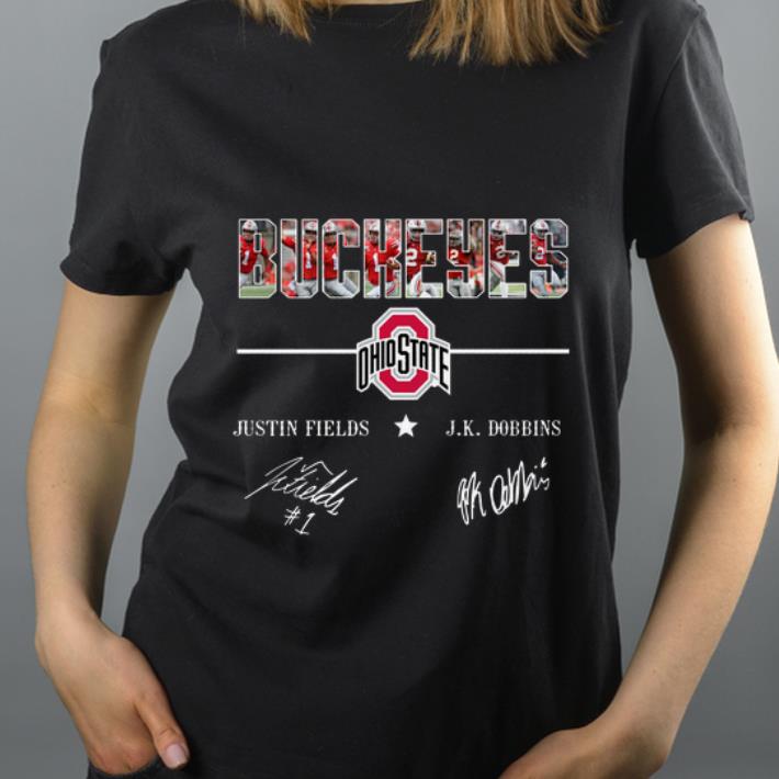 Hot Ohio State Buckeyes Justin fields and Jk Dobbins signatures shirt 4 - Hot Ohio State Buckeyes Justin fields and Jk Dobbins signatures shirt