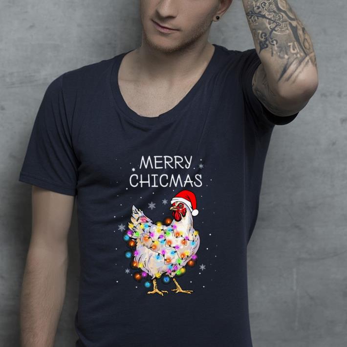Hot Santa Chicken Merry Chicmas Merry Christmas shirt 4 - Hot Santa Chicken Merry Chicmas Merry Christmas shirt