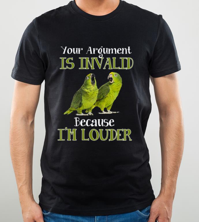 Hot Your argument is invalid because I m Louder shirt 4 - Hot Your argument is invalid because I’m Louder shirt