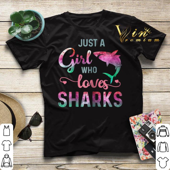 Just a girl who loves shark shirt sweater 4 - Just a girl who loves shark shirt sweater