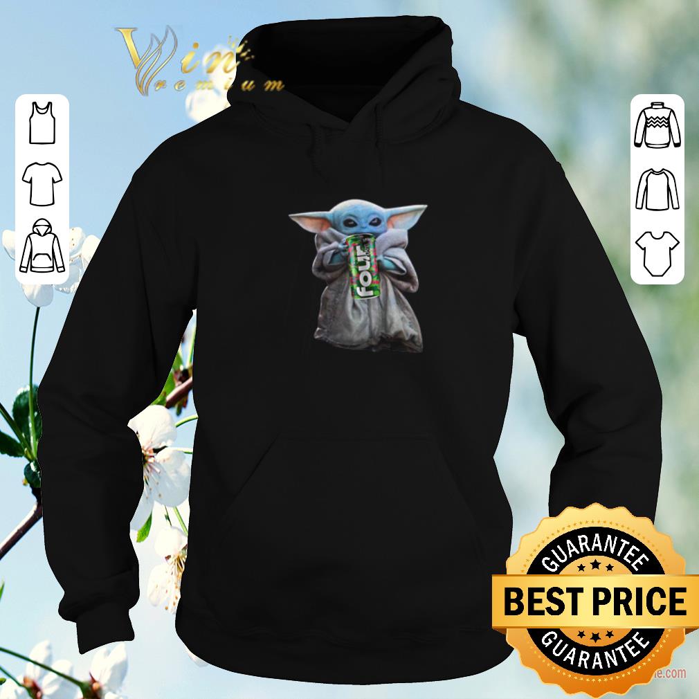 Nice Baby Yoda Hold Four Loko Mandalorian shirt sweater 4 - Nice Baby Yoda Hold Four Loko Mandalorian shirt sweater