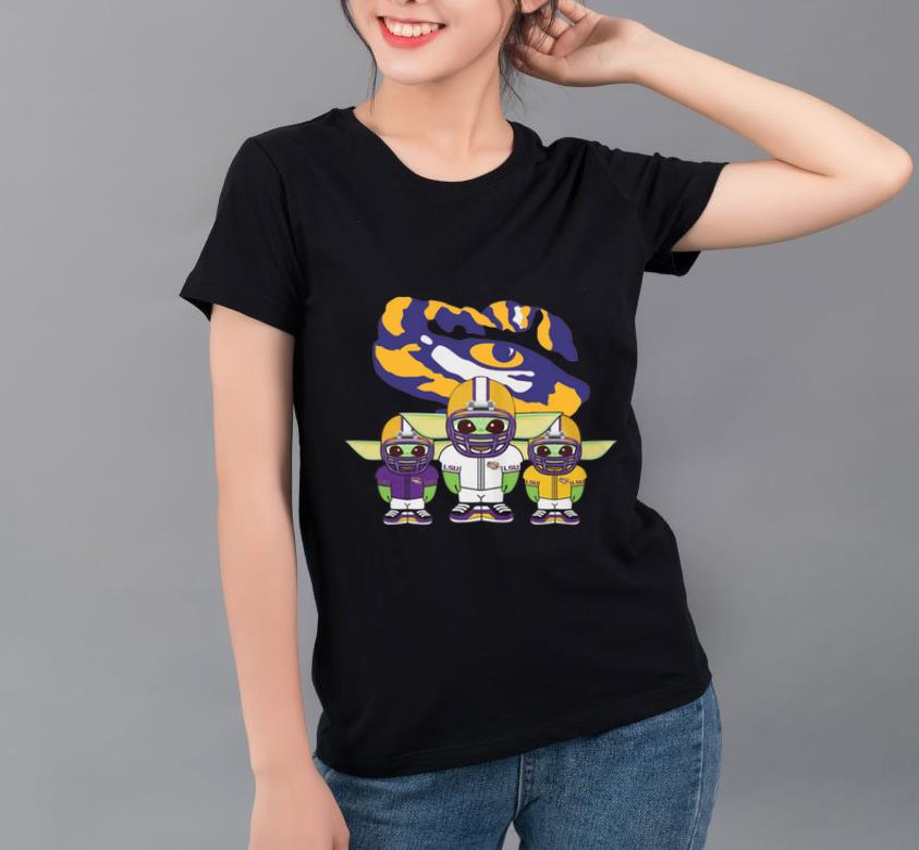 Nice Baby Yoda LSU Tigers shirt 4 - Nice Baby Yoda LSU Tigers shirt