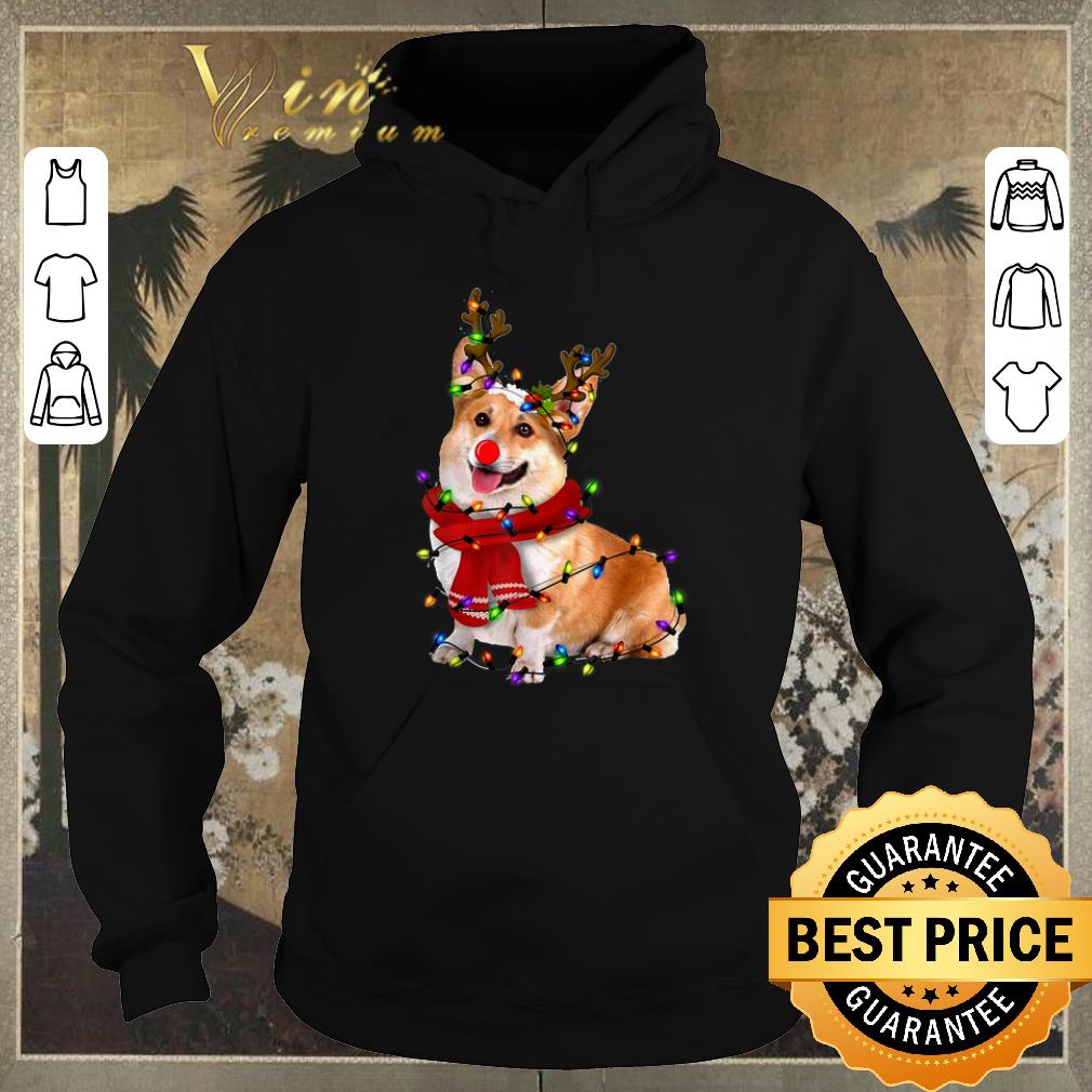 Nice Christmas Lights Corgi Reindeer Pajama shirt Nice Christmas Lights Corgi Reindeer Pajama shirt 4 - Nice Christmas Lights Corgi Reindeer Pajama shirt
