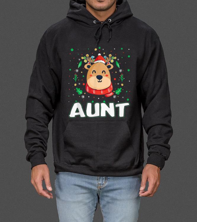 Nice Cute Aunt Reindeer Santa Ugly Christmas Family Matching sweater 4 - Nice Cute Aunt Reindeer Santa Ugly Christmas Family Matching sweater