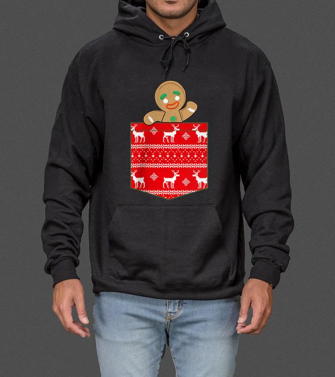 Nice Gingerbread Man In My Pocket Christmas sweater 4 - Nice Gingerbread Man In My Pocket Christmas sweater