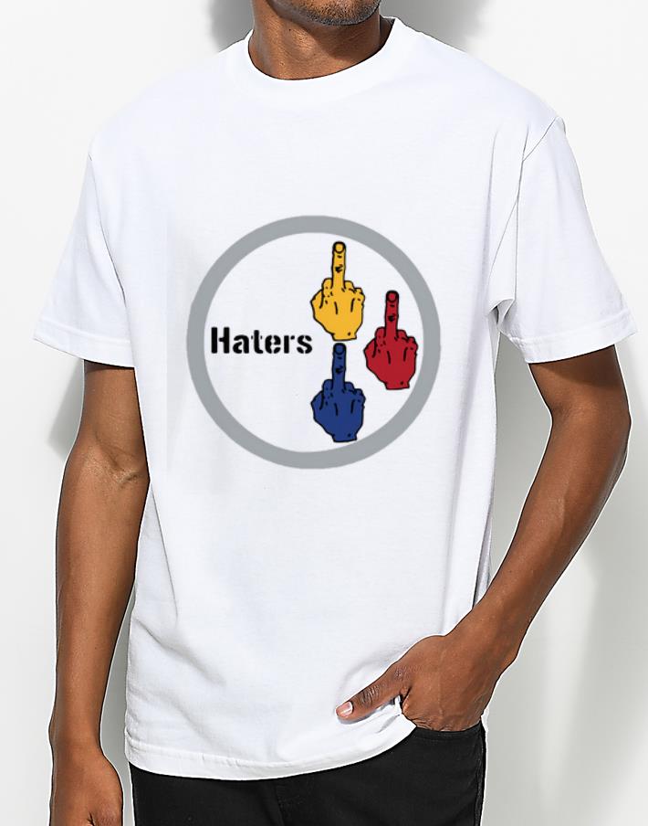 Nice Middle finger Steelers Haters shirt 4 - Nice Middle finger Steelers Haters shirt