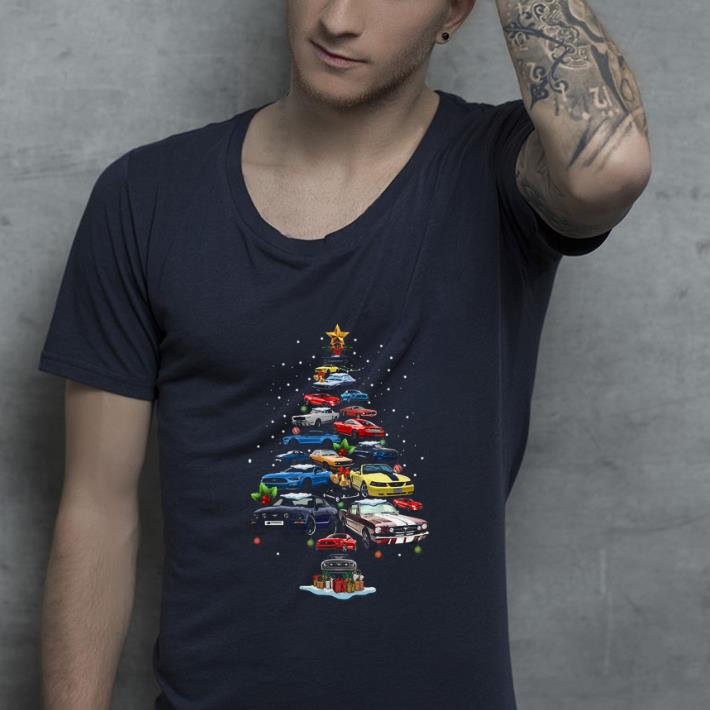 Nice Mustang Christmas Tree shirt 4 - Nice Mustang Christmas Tree shirt