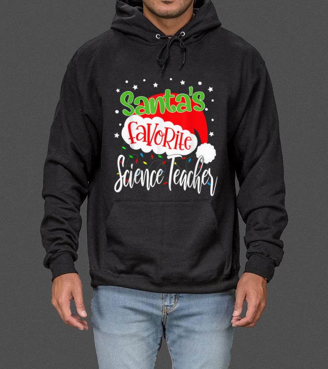 Nice Santa s Favorite Science Teacher Funny School Christmas Xmas sweater 4 - Nice Santa's Favorite Science Teacher Funny School Christmas Xmas sweater