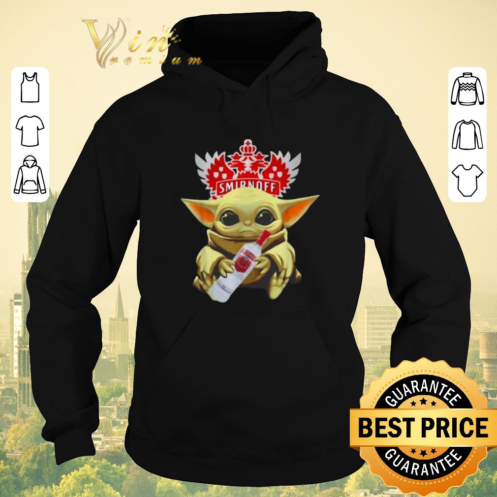 Nice Star Wars Baby Yoda Hug Smirnoff Vodka Mandalorian shirt sweater 4 - Nice Star Wars Baby Yoda Hug Smirnoff Vodka Mandalorian shirt sweater