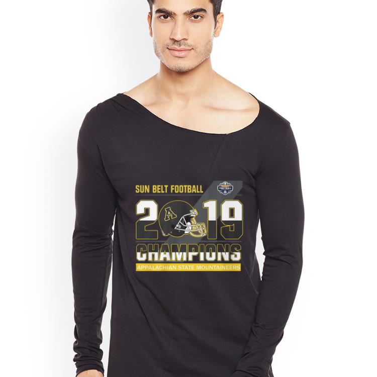 Official Appalachian State Mountaineers sun belt football champions shirt 4 - Official Appalachian State Mountaineers sun belt football champions shirt
