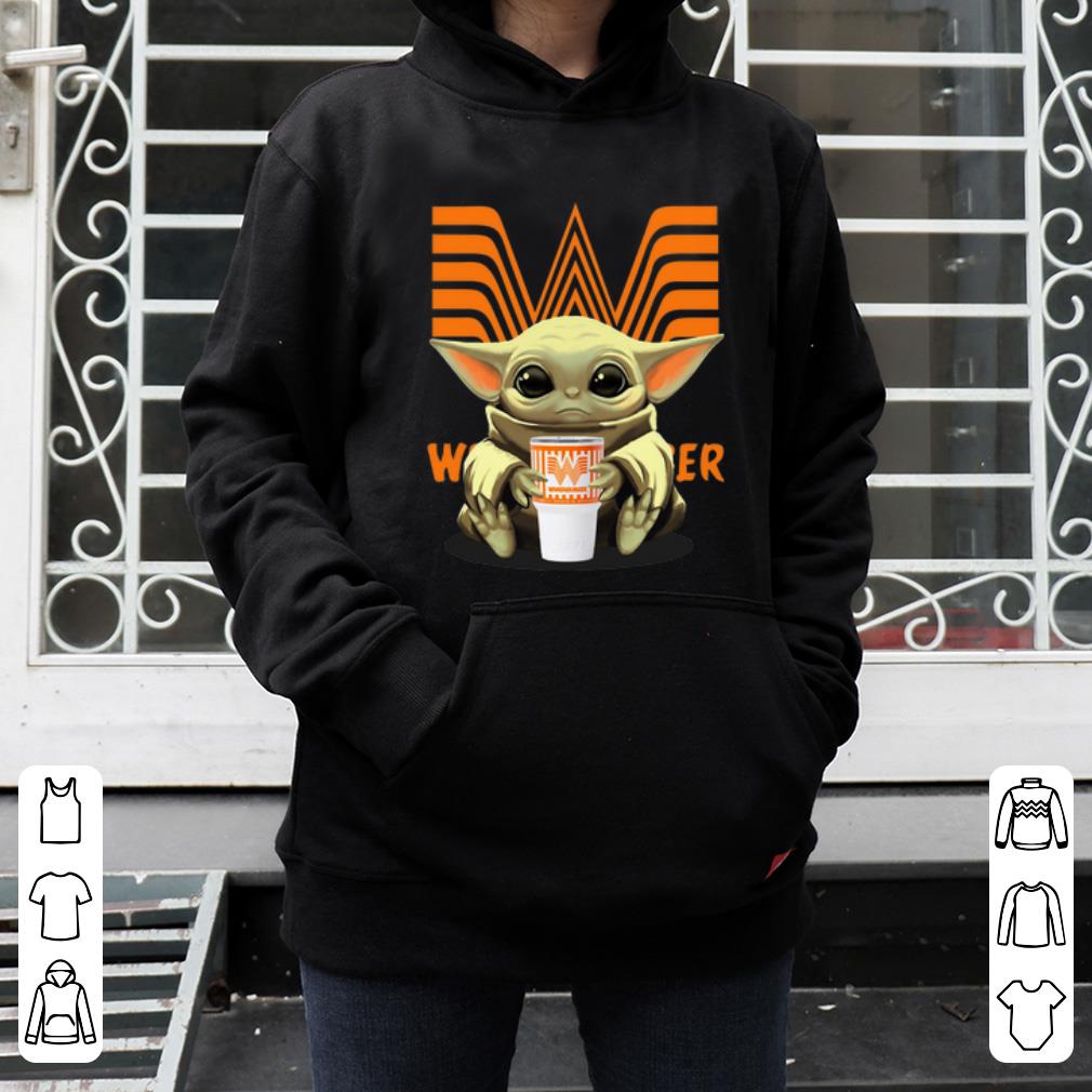 Official Baby Yoda Hug Whataburger shirt 4 - Official Baby Yoda Hug Whataburger shirt