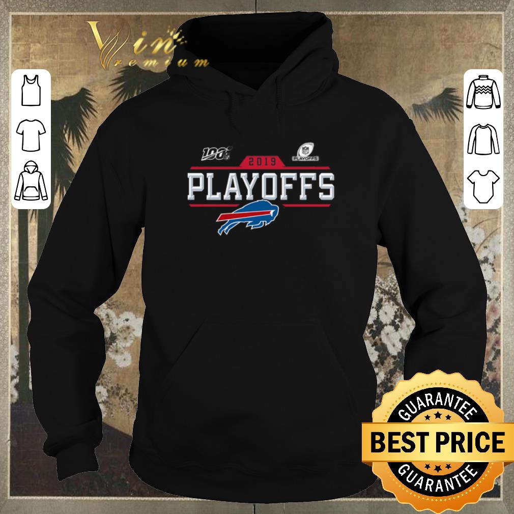 Official Buffalo Bills Logo 2019 100 NFL Playoffs shirt sweater 4 - Official Buffalo Bills Logo 2019 100 NFL Playoffs shirt sweater