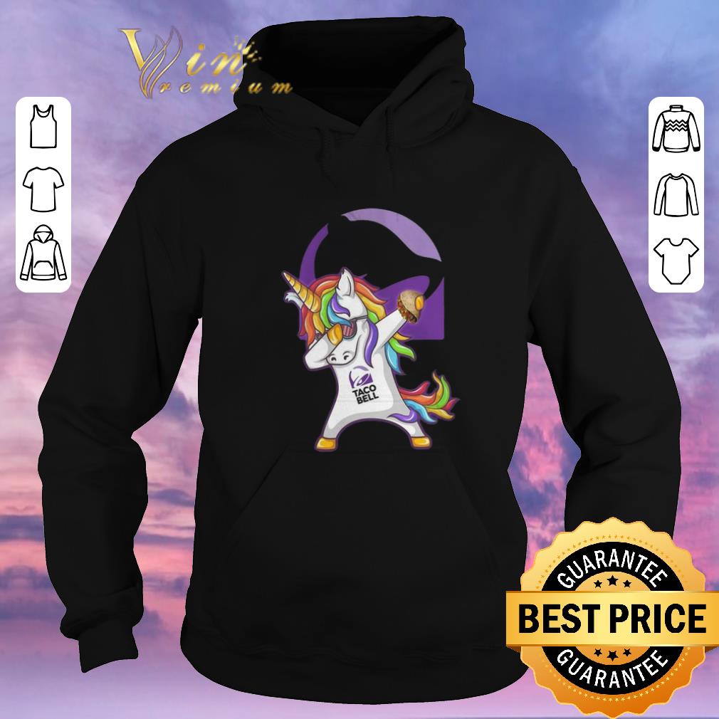 Official Dabbing unicorn Taco Bell Logo shirt sweater Official Dabbing unicorn Taco Bell Logo shirt sweater 4 - Official Dabbing unicorn Taco Bell Logo shirt sweater