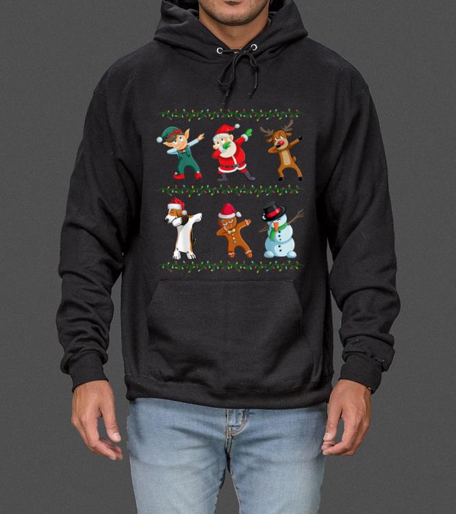 Official Funny Dabbing Santa Basset Hound And Friends Christmas sweater 4 - Official Funny Dabbing Santa Basset Hound And Friends Christmas sweater
