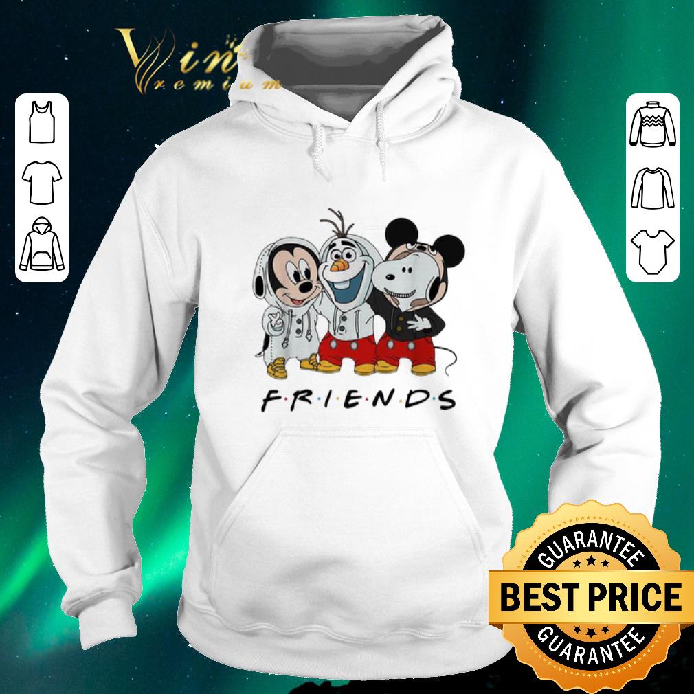Official Mickey Olaf and Snoopy Friends shirt sweater 4 - Official Mickey Olaf and Snoopy Friends shirt sweater