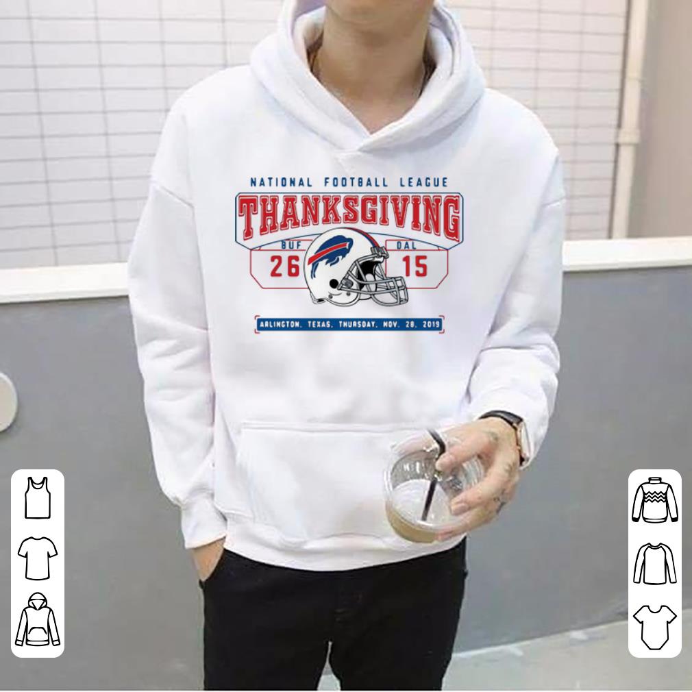 Official National Football League Thanksgiving Buf Dal 2615 shirt 4 1 - Official National Football League Thanksgiving Buf Dal 2615 shirt