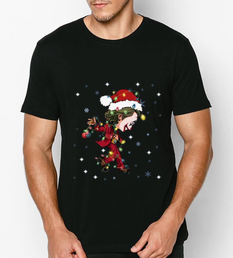 Official Santa Joker Dancing light christmas shirt 4 - Official Santa Joker Dancing light christmas shirt