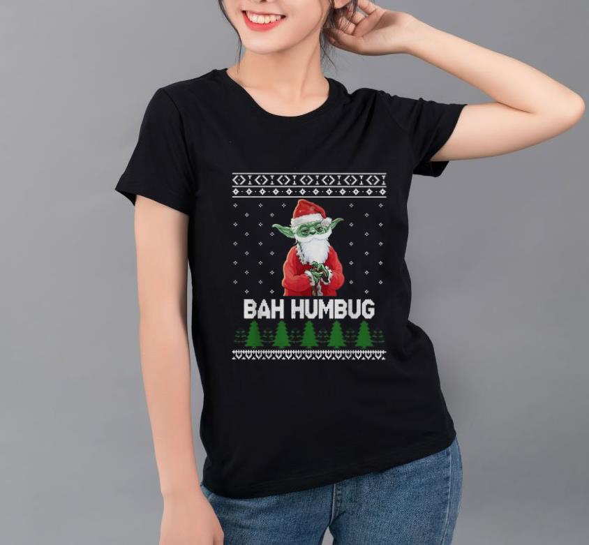 Official Santa Yoda Bah Humbug Christmas ugly shirt 4 - Official Santa Yoda Bah Humbug Christmas ugly shirt
