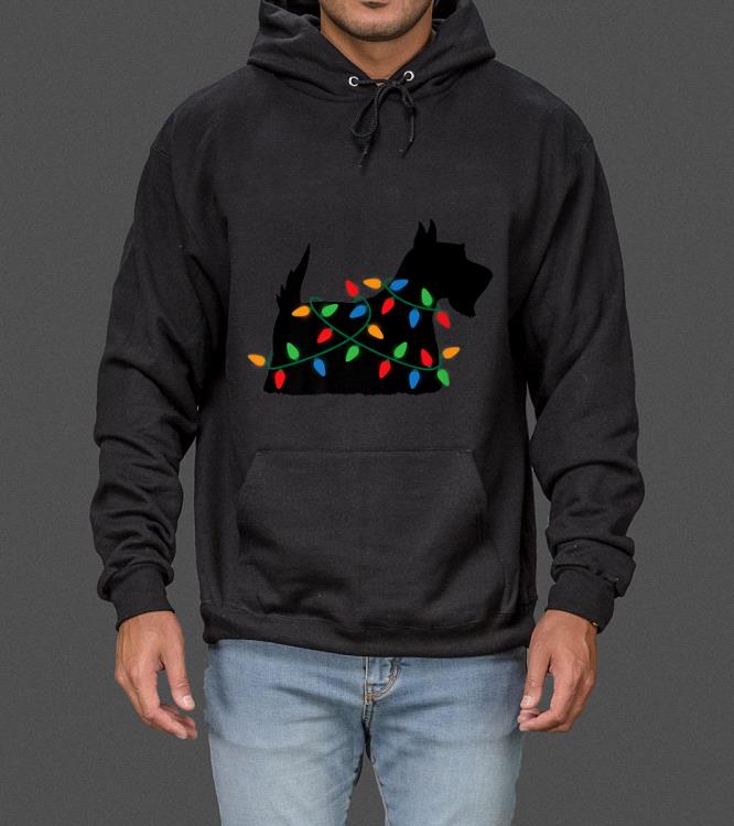 Official Scottish Terrier Scottie Dog Christmas Lights Gift sweater 4 - Official Scottish Terrier Scottie Dog Christmas Lights Gift sweater