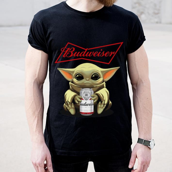 Official Star Wars Baby Yoda Hug Budweiser shirt 4 - Official Star Wars Baby Yoda Hug Budweiser shirt