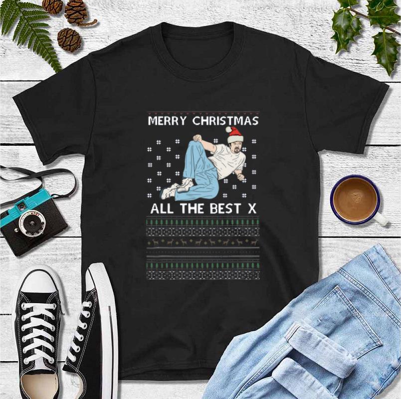 Original David Brent Merry christmas all the best x ugly christmas shirt 4 - Original David Brent Merry christmas all the best x ugly christmas shirt