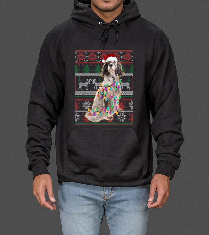Original English Setter Ugly Sweater Christmas Gift sweater 4 - Original English Setter Ugly Sweater Christmas Gift sweater