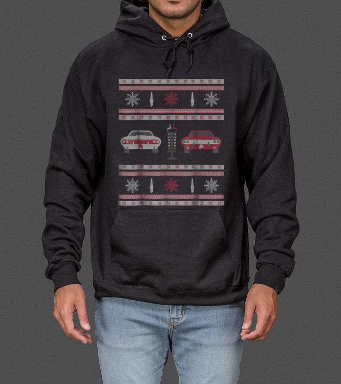 Original Green Cars Drag Race Ugly Christmas Sweater sweater 4 - Original Green Cars Drag Race Ugly Christmas Sweater sweater
