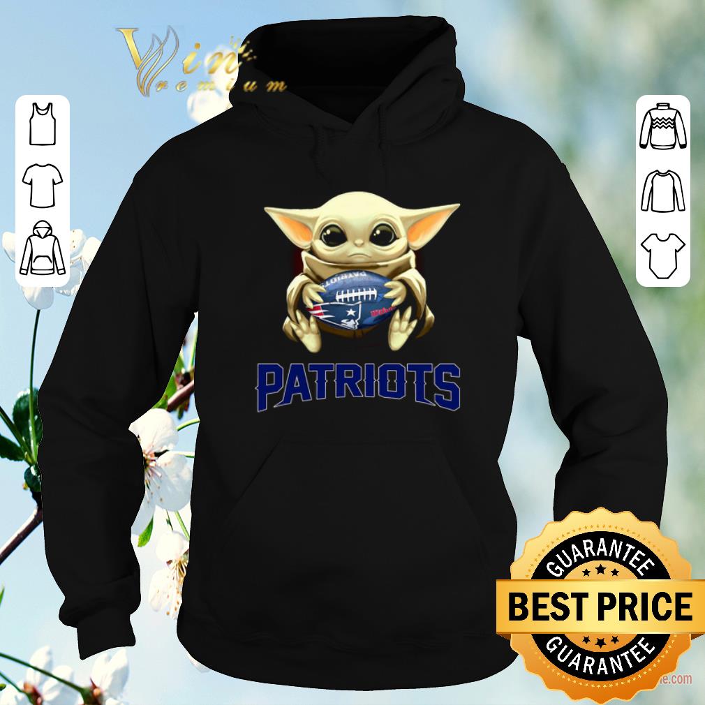 Original Star Wars Baby Yoda hold New England Patriots shirt 4 - Original Star Wars Baby Yoda hold New England Patriots shirt