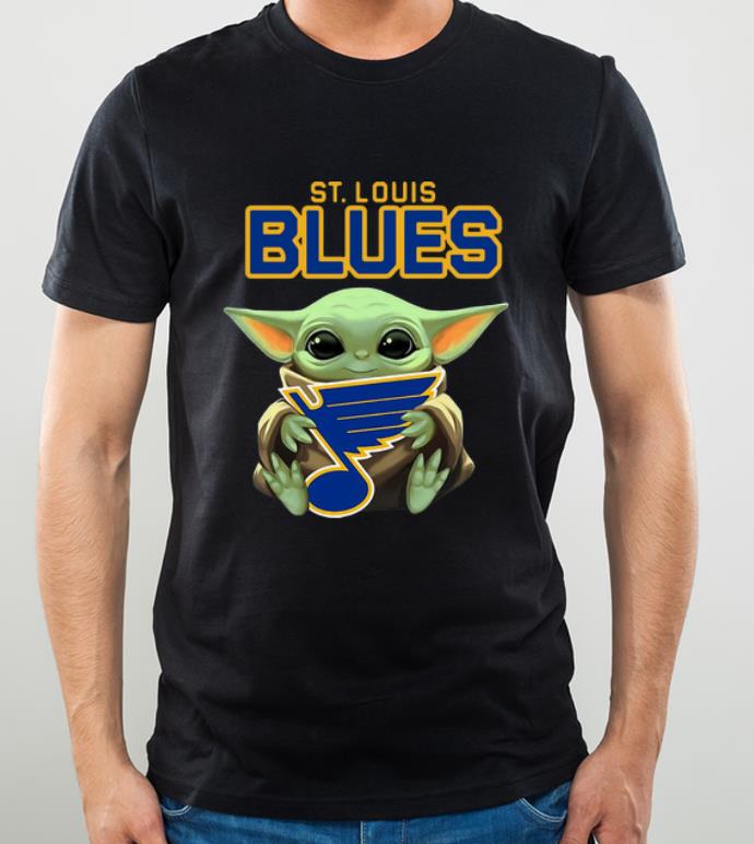 Original Star Wars Hockey Baby Yoda Hug St Louis Blues shirt 4 - Original Star Wars Hockey Baby Yoda Hug St Louis Blues shirt