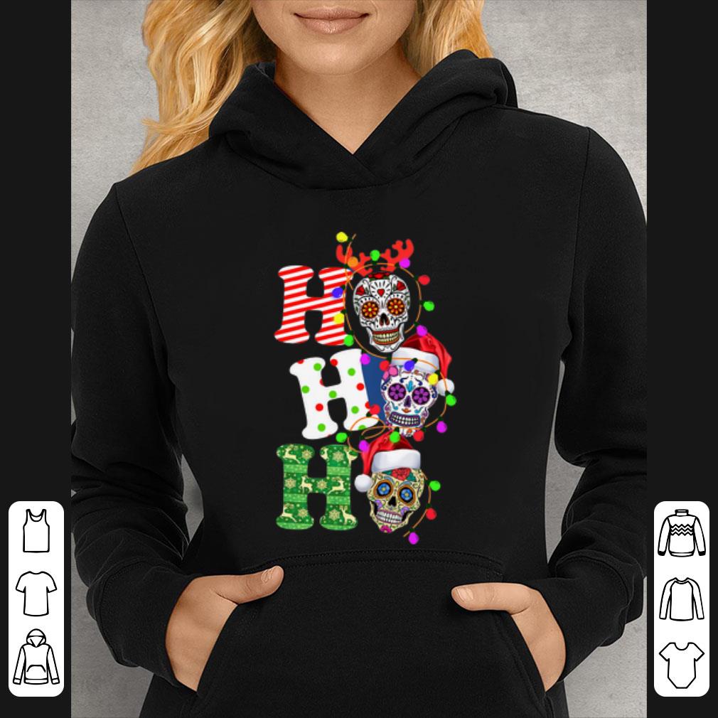 Original Sugar Skull Ho Ho Ho Christmas shirt 4 - Original Sugar Skull Ho Ho Ho Christmas shirt