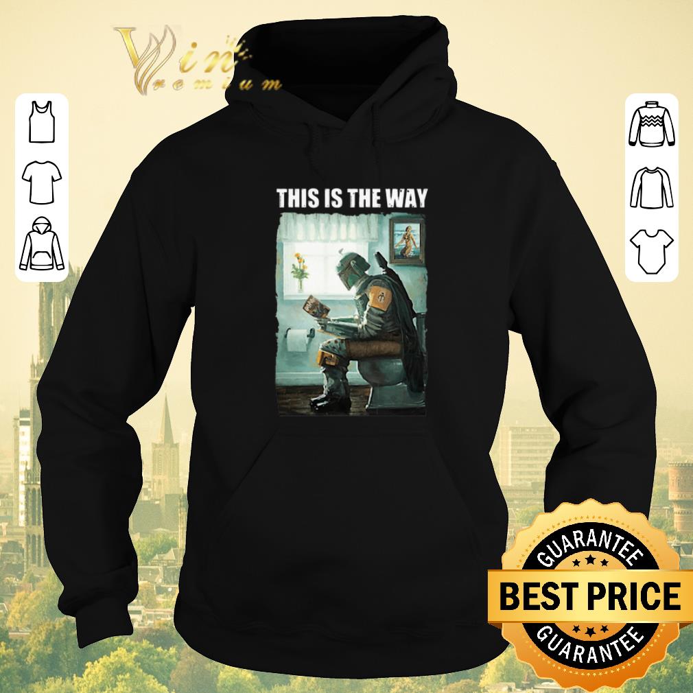 Original The Mandalorian this is the way reading Harry Potter shirt sweater Original The Mandalorian this is the way reading Harry Potter shirt sweater 4 - Original The Mandalorian this is the way reading Harry Potter shirt sweater