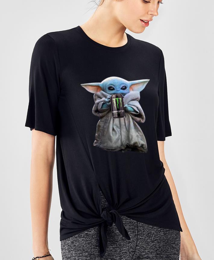 Premium Baby Yoda Drink Monster Energy shirt 4 - Premium Baby Yoda Drink Monster Energy shirt