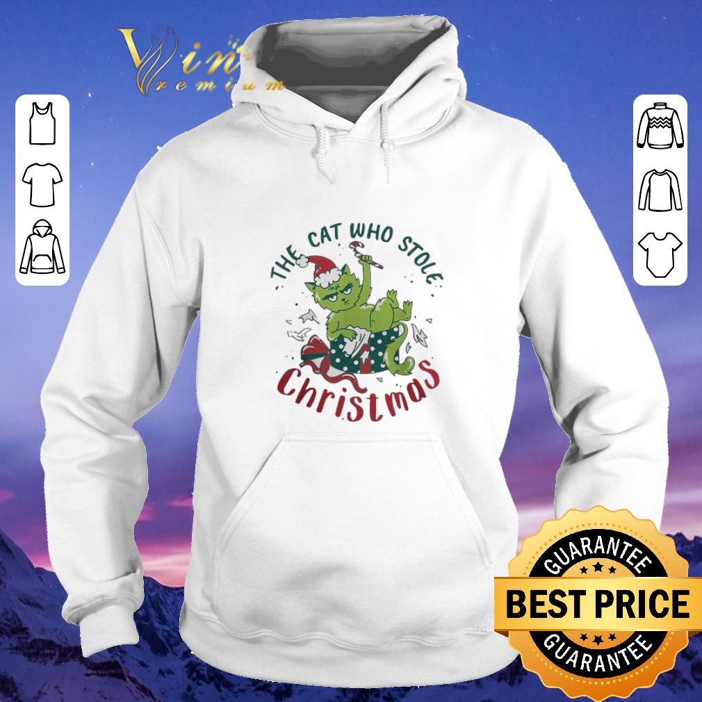 Premium Christmas Grinch the cat who stole shirt Premium Christmas Grinch the cat who stole shirt 4 - Premium Christmas Grinch the cat who stole shirt