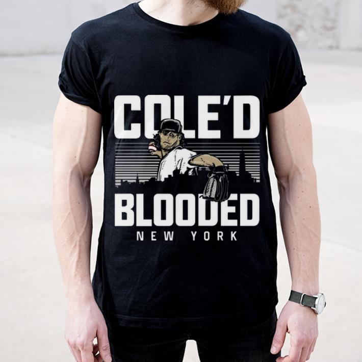 Premium Gerrit Cole New York Yankees Cole d Blooded Bronx shirt 4 - Premium Gerrit Cole New York Yankees Cole’d Blooded Bronx shirt