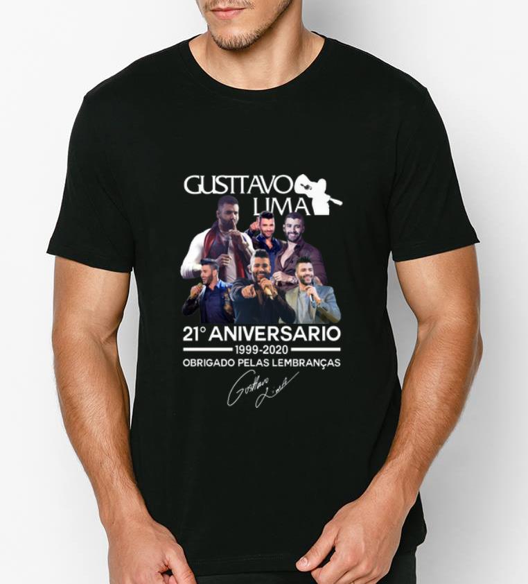 Premium Gusttavo Lima 21 Aniversario Obrigado Pelas Lembrancas Signature shirt 4 - Premium Gusttavo Lima 21 Aniversario Obrigado Pelas Lembrancas Signature shirt
