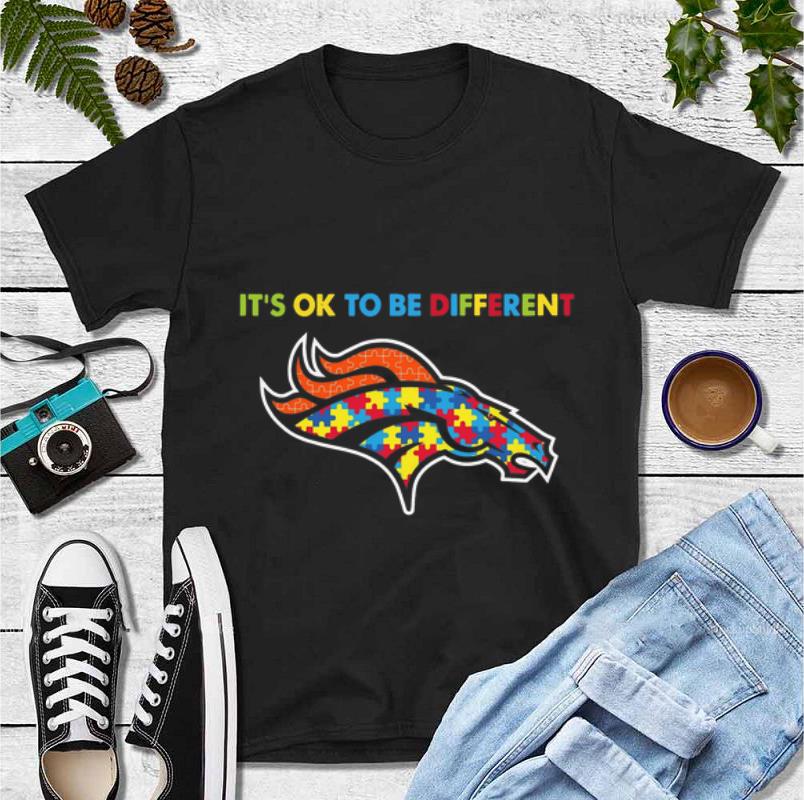 Premium It s Ok To Be Different Denver Broncos Autism shirt 4 - Premium It’s Ok To Be Different Denver Broncos Autism shirt