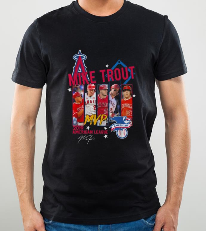 Premium Los Angeles Angels of Anaheim Mike Trout MVP 2019 American League signature shirt 4 - Premium Los Angeles Angels of Anaheim Mike Trout MVP 2019 American League signature shirt