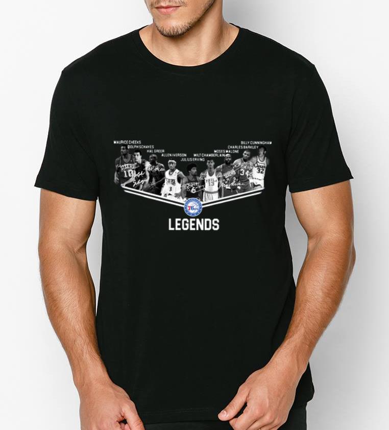 Premium Philadelphia 76ers Legends Players Signatures shirt 4 - Premium Philadelphia 76ers Legends Players Signatures shirt