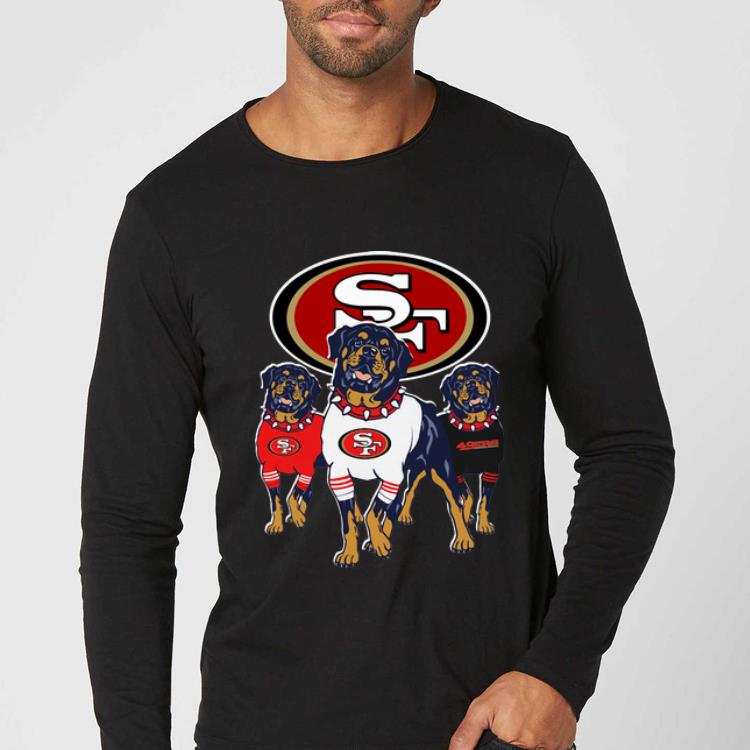 Premium Rottweiler San Francisco 49ers shirt 4 - Premium Rottweiler San Francisco 49ers shirt
