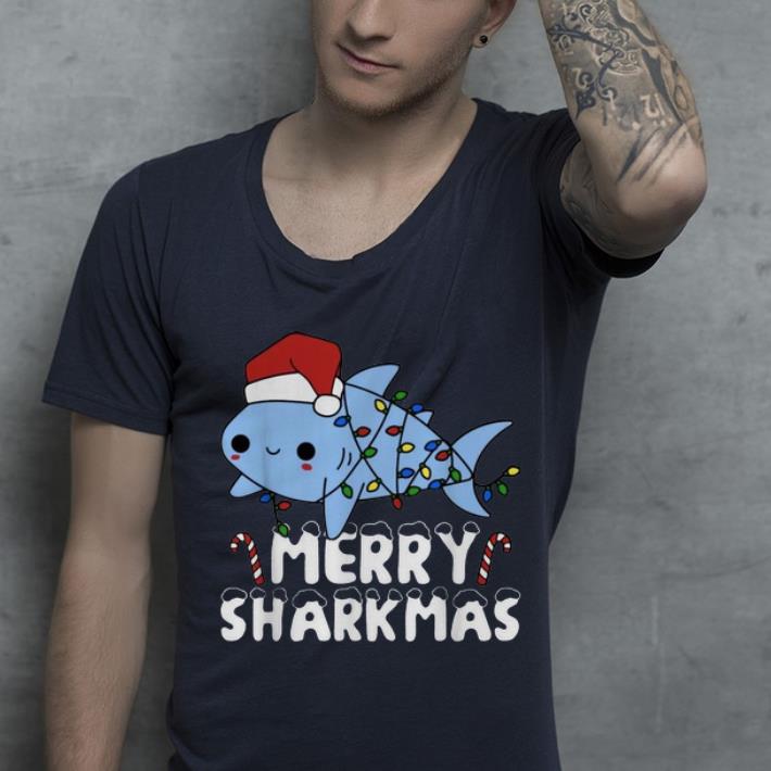 Premium Santa Shark Merry Sharkmas Christmas shirt 4 - Premium Santa Shark Merry Sharkmas Christmas shirt