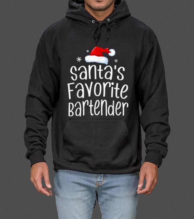 Premium Santa s Favorite Bartender Funny Christmas sweater 4 - Premium Santa's Favorite Bartender Funny Christmas sweater