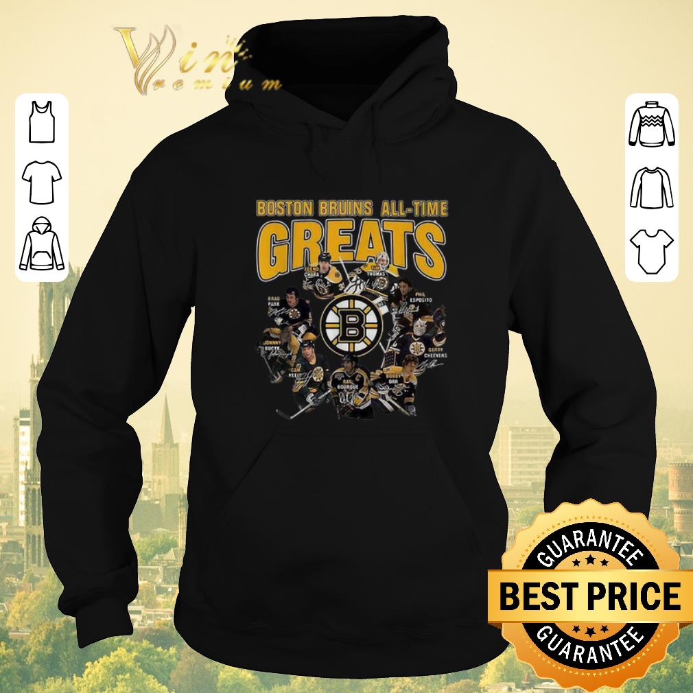 Premium signatures Boston Bruins all time greats legend shirt 4 - Premium signatures Boston Bruins all time greats legend shirt