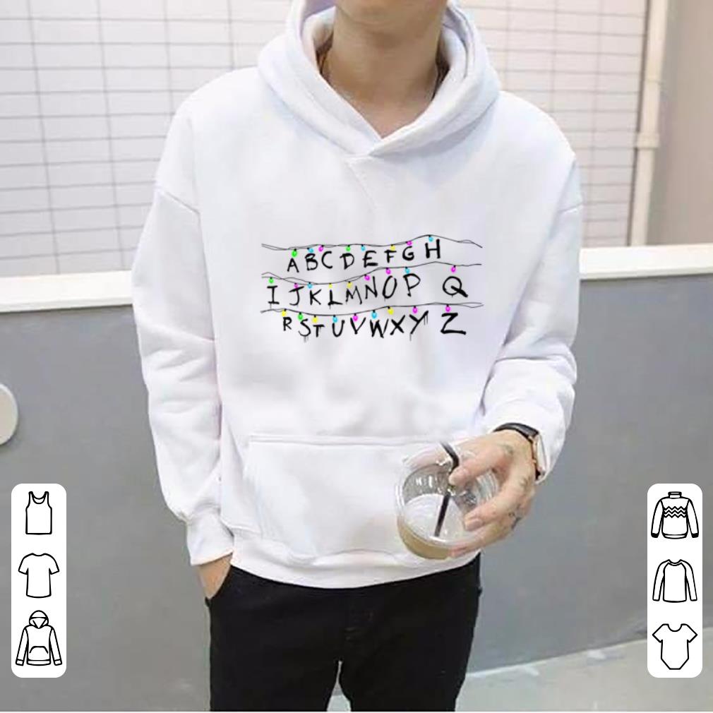 Pretty Alphabet Christmas Strange xmas abc lights gift tee sweater 4 - Pretty Alphabet Christmas Strange xmas abc lights gift tee sweater