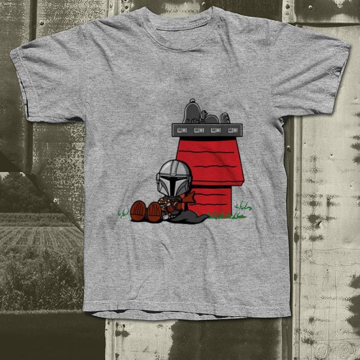 Pretty Boba Fett and Snoppy House shirt 4 1 - Pretty Boba Fett and Snoppy House shirt